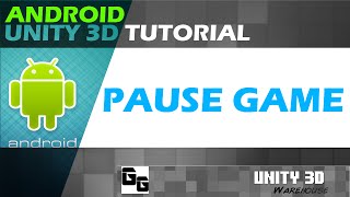Unity3D Android pause game