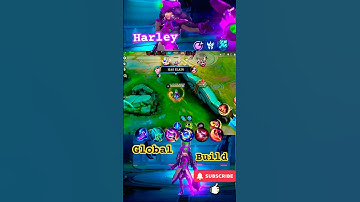 🎩 Harley’s Most OP Build & Emblem Setup 2025 | Mobile Legends