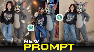 Real Life Tom and Jerry Style Photoshoot ❤️|Tom Cat Ke Saath Cute Photoshoot 😍🐱 screenshot 3