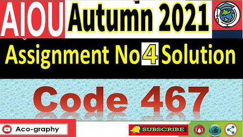 AIOU Code 467 Solved Assignment No.4 Autumn 2021 || Classification And Cataloguing || Bachelor/BA