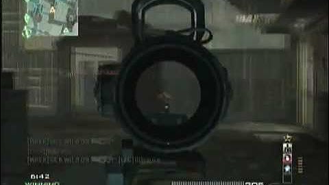 Call of Duty MW3: 32-0 nuke team deathmatch