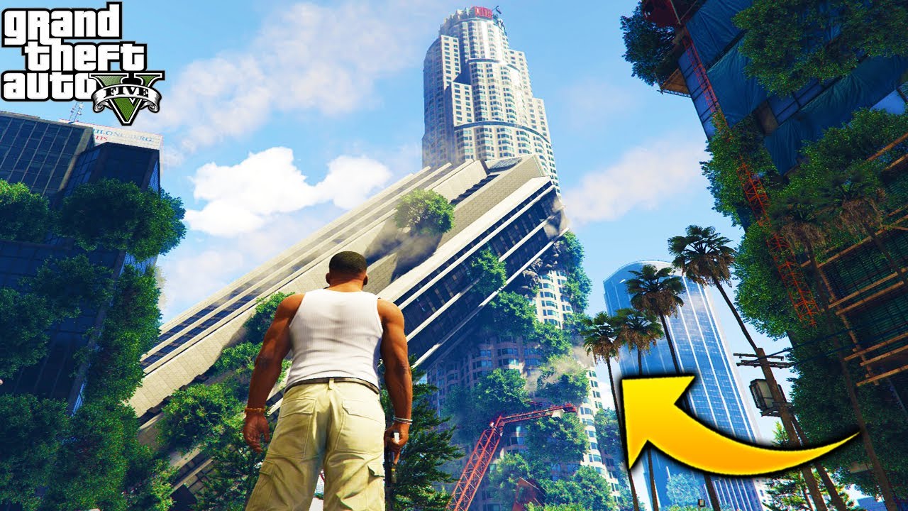 GTA 5 - O Maior Terremoto em los Santos!! Pode D3struir a Cidade? 