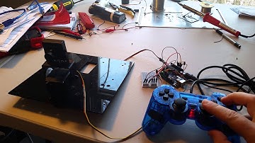 Pan & Tilt Servos controlled by Arduino & PS2