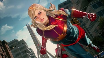 Captain Marvel Arcade Gameplay PS4 PRO - Marvel vs Capcom Infinite - HD