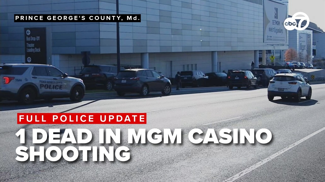 FULL: Police update on shooting at MGM National Harbor Casino in ...