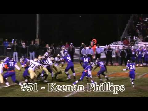 2010 Keenan Phillips, #51 DE - OT, Frederick Dougl...