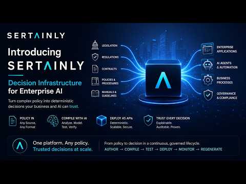 Introducing Sertainly: Decision Infrastructure for Enterprise AI — video thumbnail