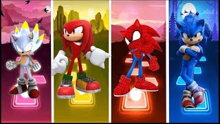 Hyper Sonic 🆚 Sonic Exe FNF  🆚 Spidey Sonic  🆚 Sonic The Hedgehog  🎶 Who Is Best？