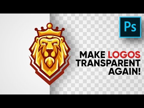 Best Way to Remove White Background from Logos! - Photoshop Tutorial