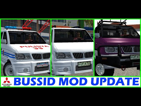 Mitsubishi Adventure/Kuda BUSSID MOD Update + New Release