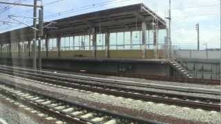 【HD車窓】JR東海道新幹線こだま646号東京行　静岡-新富士2012.08.28