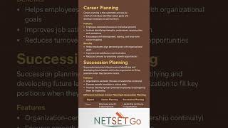 Career and Succession Planning | Meaning, Importance &amp; Process | UGC NET / Management Studies