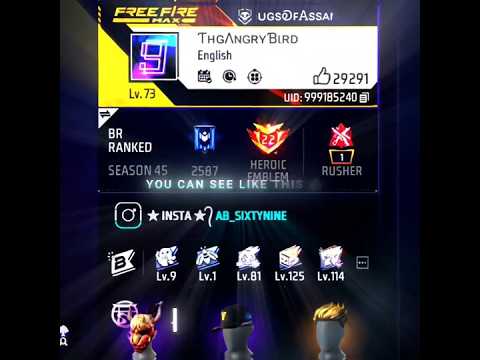 Free Fire Instagram