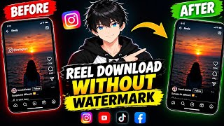 REEL DOWNLOAD without watermark 😲 | Download Instagram, YouTube, and Facebook videos screenshot 4