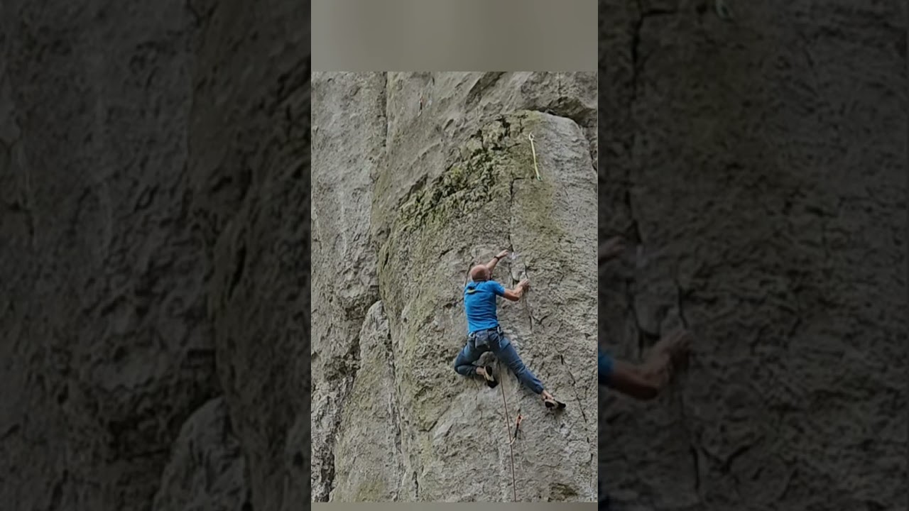 Wzorowy routesetting VI.4/+. Zubowe Skały, Rezerwat Pazurek. #climbing #jura