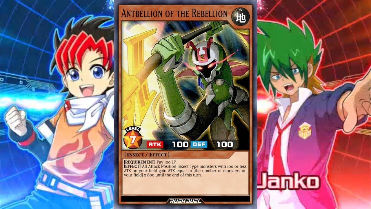 Dueling Janko & Antrebellion of the Rebellion | Yu-Gi-Oh! Rush Duel: Dawn of the Battle Royale!!