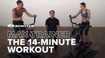 The 14 Minute Bowflex Max Trainer Workout: See the Max Trainer in Action!