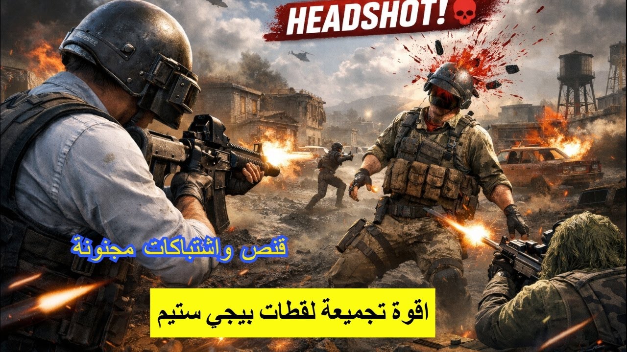 بيجي ستيم قنص اسطوري مواجاهات مجنونة افضل للعبة باتل رويال على الإطلاق PUBG Steam
