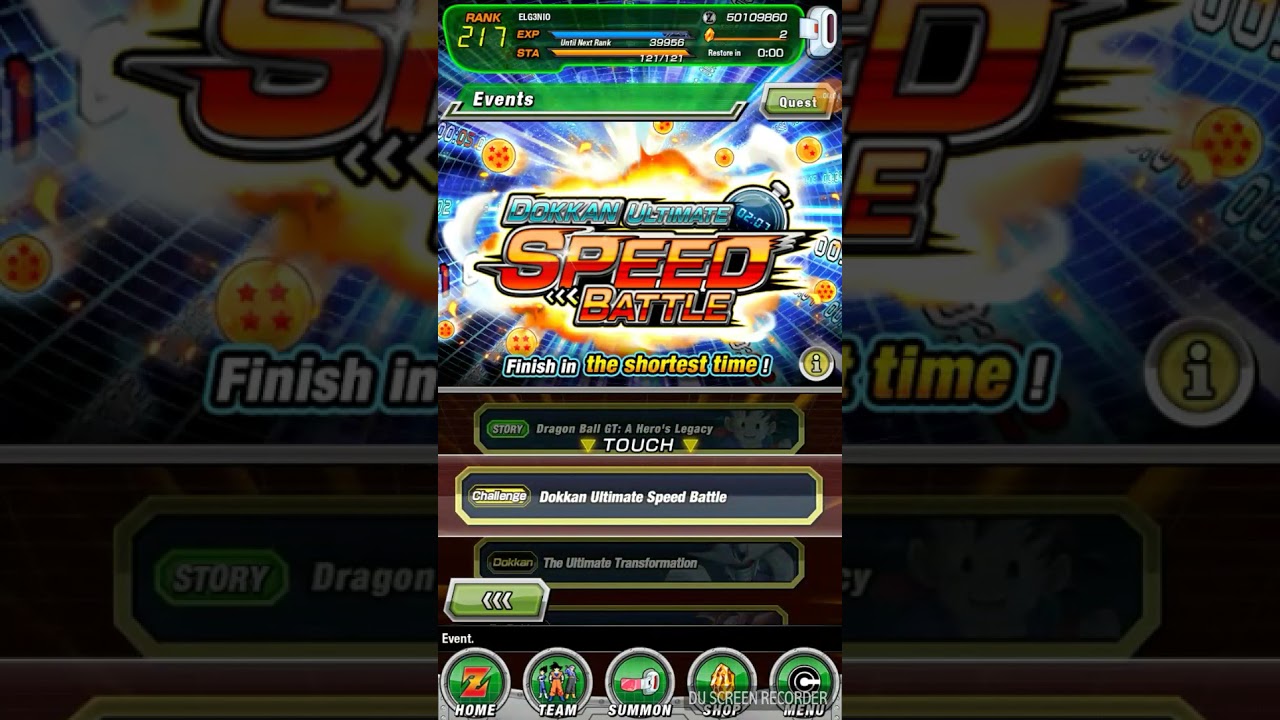 DBZ Dokkan Battle mono STR team vs Cell event Super!!!!