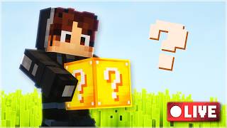 LIVE MINECRAFT | Finir le jeu mais les MINERAIS sont des LUCKY BLOCS !