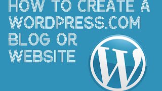 Getting Started With Wordpress.com