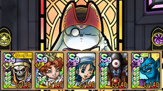 【ＤＱタクト(高凸向け)】指揮者の神殿「ギラ_呪文･息」Lv15　5ターンクリア（能力開放度125）