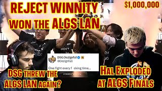 REJECT WINNITY WON THE $1,000,000 ALGS LAN FINALS | TSM imperialhal EXPLODED at ALGS Finals