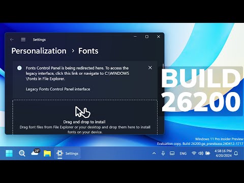 New Windows 11 Build 26200 – New Settings, Taskbar and System Tray Changes and Fixes (Canary)