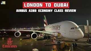 Emirates Airbus A380 | London to Dubai | Economy Class Trip Report | Best Airline in the World?