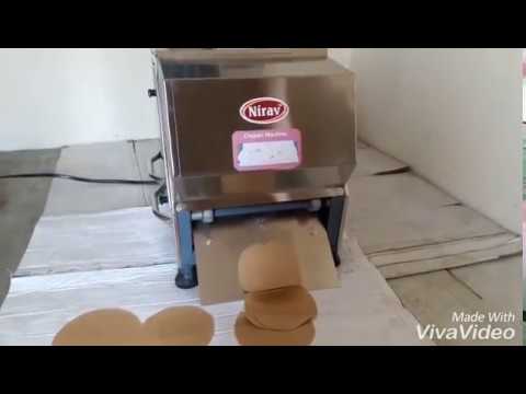 Chapati making machine/ Roti making machine/ semi automatic chapati machine - maker
