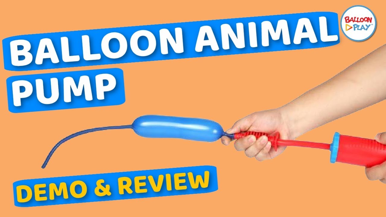 How to use a balloon pump with Eldi | BalloonPlay🎈 - YouTube