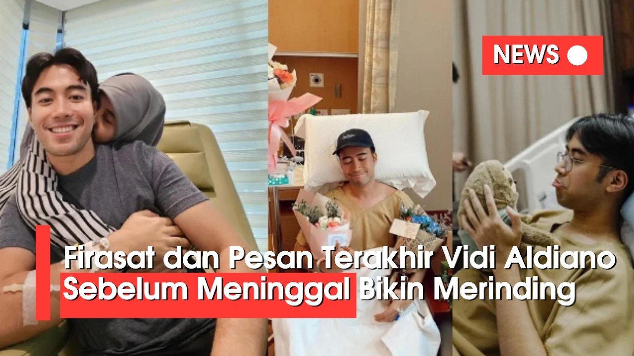 Firasat dan Pesan Terakhir Vidi Aldiano Sebelum Meninggal Bikin Merinding Karna Sampaikan Hal Ini