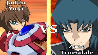 Jaden Yuki VS Zane Truesdale | Yu-Gi-Oh! GX Tag Force 3 (JP Voice Acting)