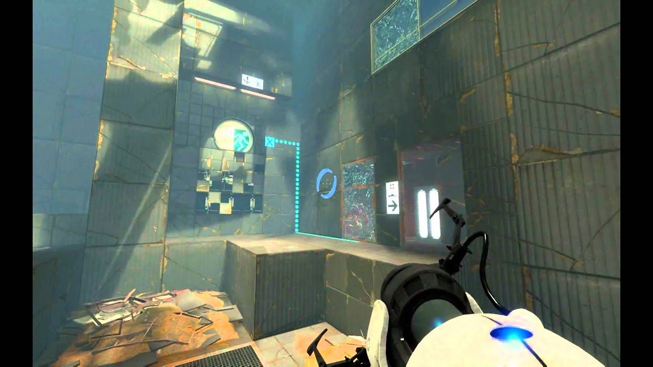 Portal 2 walkthrough - Chapter: 1 Part 6 (6/7) - YouTube