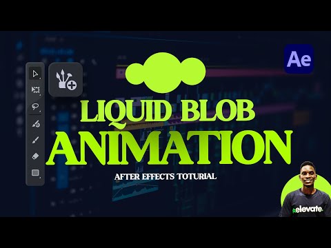 After Effects Tutorial - LIQUID BLOB ANIMATION IN AFTER EFFECTS