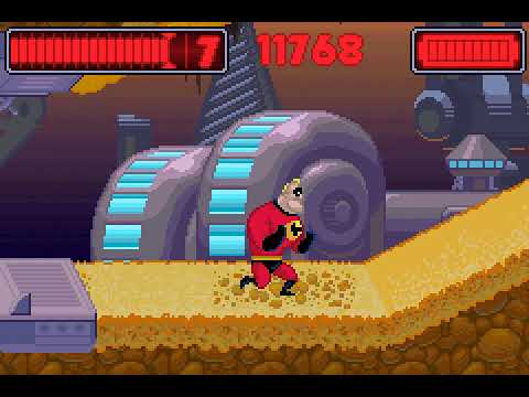 The Incredibles - Rise of the Underminer for GBA Walkthrough