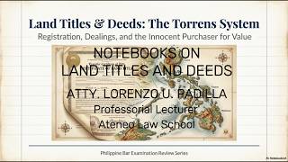 SUBSEQUENT REGISTRATION, VOLUNTARY DEALINGS
