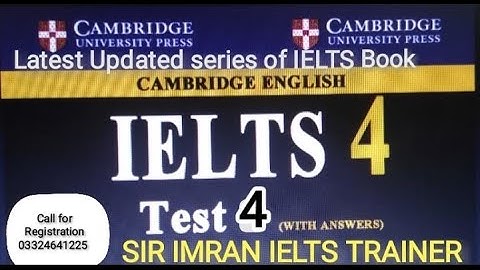 IELTS book4 test4|LATEST CAMBRIDGE LISTENING TEST 2023|IELTS LISTENING PRACTICE TEST|IELTS BOOK INFO