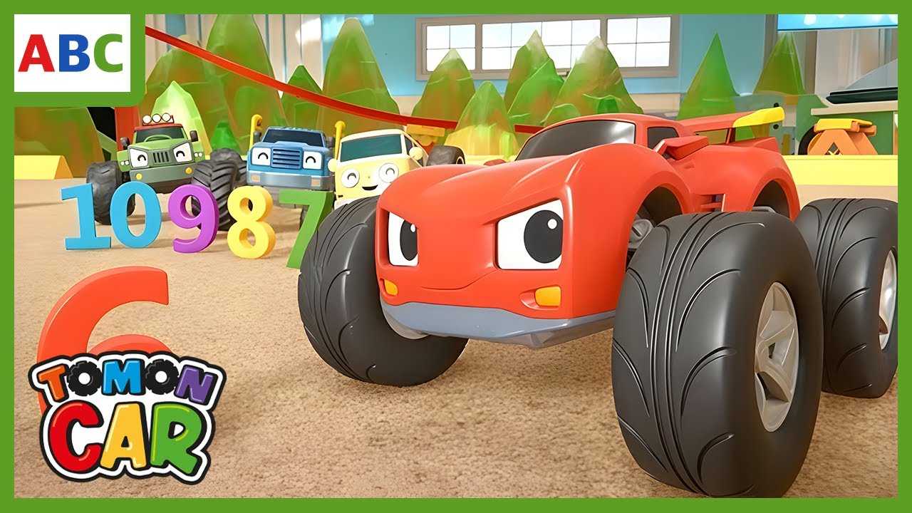 Tomoncar ABC Ep2｜Hide and Seek With Numbers! Find the number that