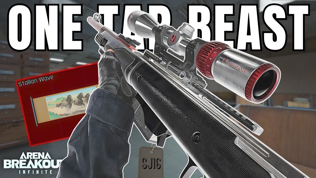 THE ONE TAP BEAST SJ16 IS MAKING ME MILLIONS  | Arena Breakout Infinite