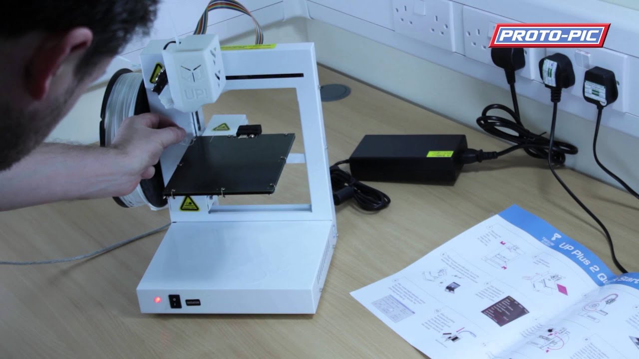 UP Plus 2 3D Printer Unboxing - MaxresDefault