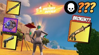 W-Key High Elimination Solo Win Gameplay (Fortnite Chapter 5 Season 2 Zero Builds)