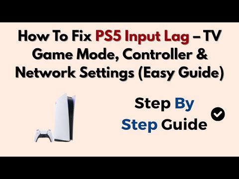 Как исправить задержку ввода на PS5 — игровой режим на ТВ, настройки контроллера и сети (простое ...