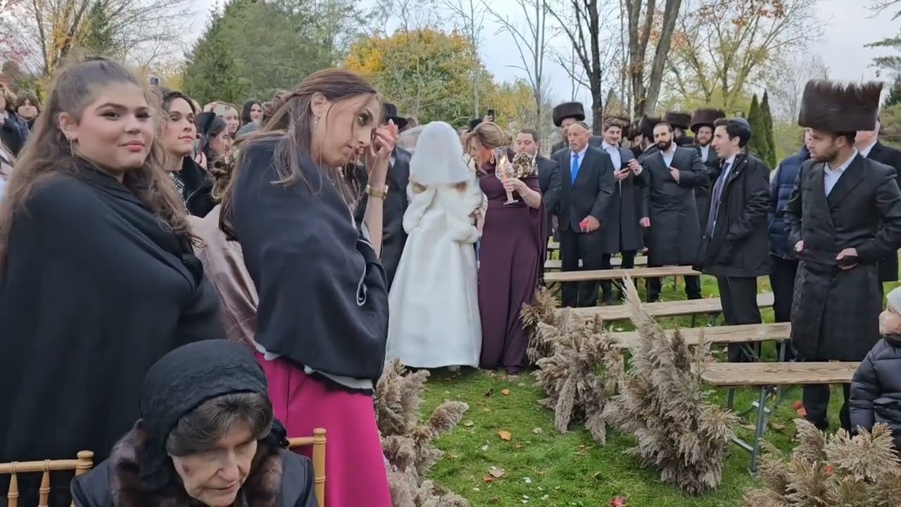 Faye & Yossi Rosenberg Wedding. Reception & Chuppah. 10/22/23 (1 of 5)