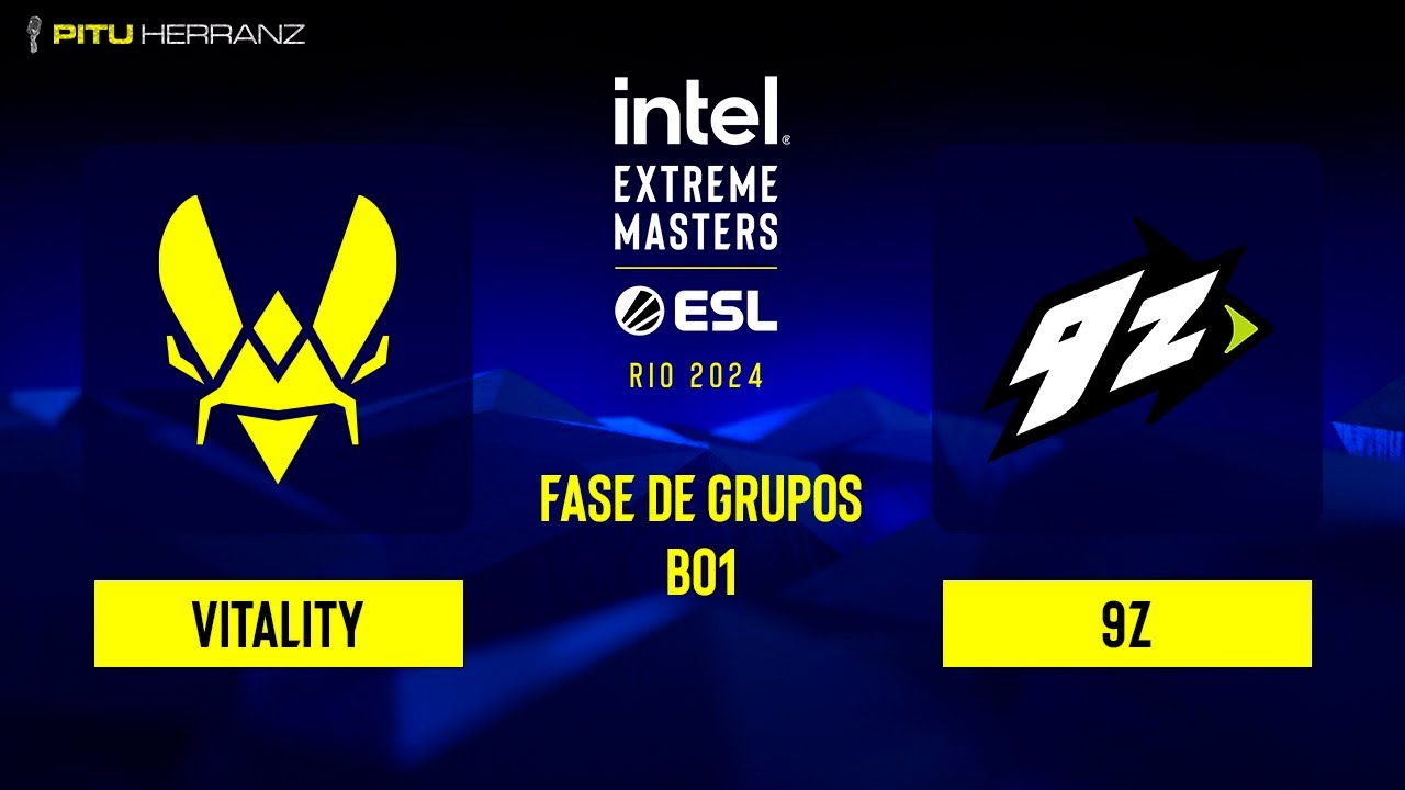 Vitality vs. 9z | Fase de grupos | IEM Rio 2024