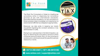 Tax Consultant in Dubai | Vat Consultancy Services in Dubai | Regular Accounting Services Dubai