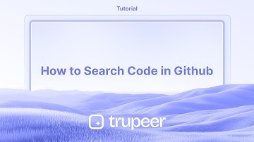 How to Search Code in Github