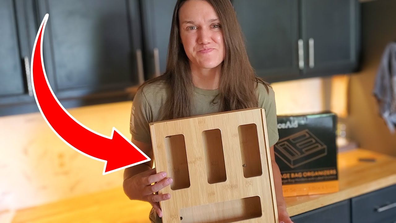 SpaceAid Bag Storage Organizer Review -Ziplock Bag Drawer Organizer