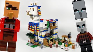 LEGO Minecraft 21188 The Llama Village Speed Build & Set Review