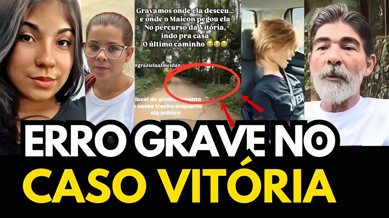 Últimas Notícias Caso Vitória Família Critica Reconstituição